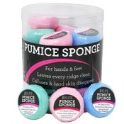 Wholesale - ROUND PUMICE SPONGE C/P 144, UPC: 769898070211